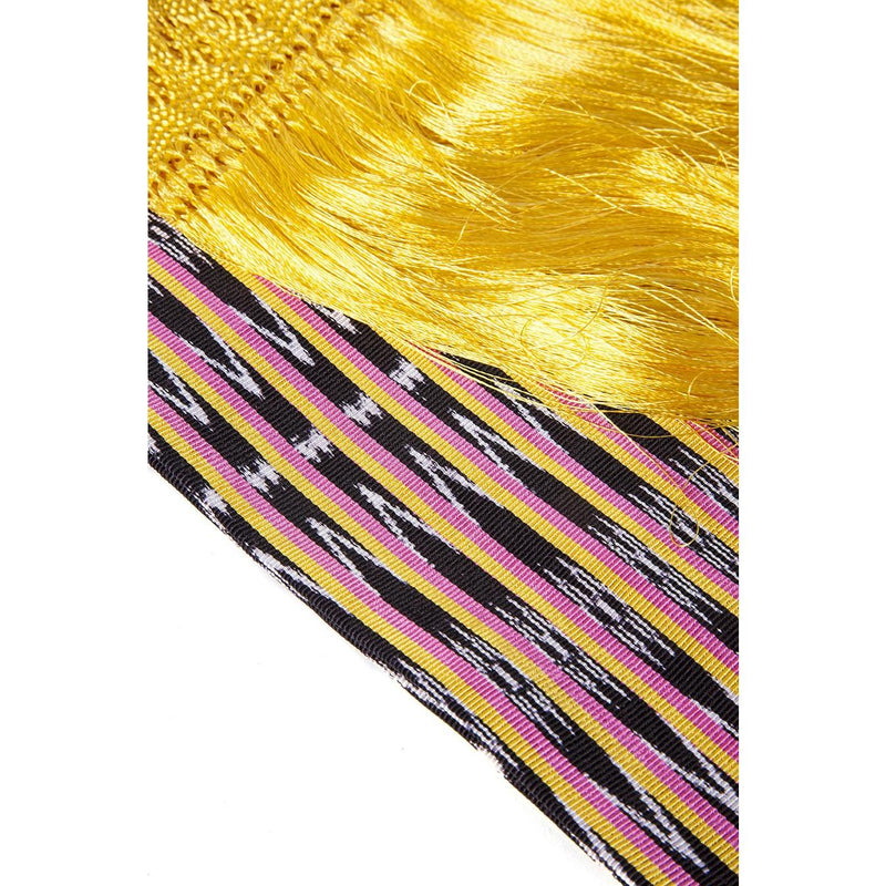 Rebozo Amarillo / Textiles Mexican Folk Art Shawl