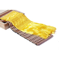 Rebozo Amarillo / Textiles Mexican Folk Art Shawl