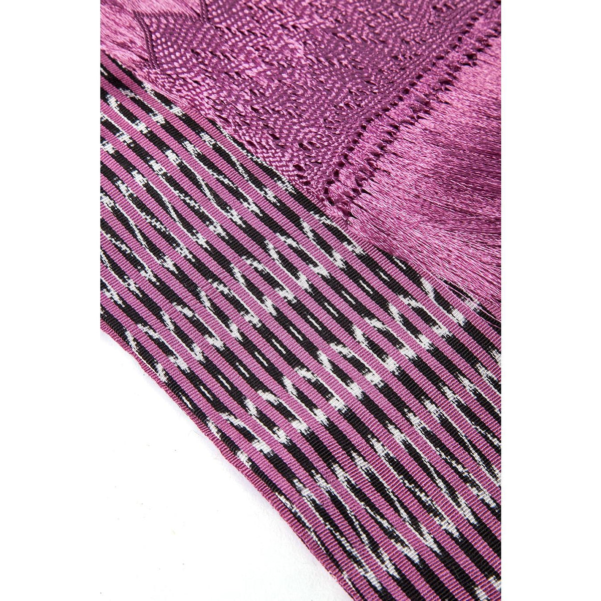 Rebozo Rosado / Textiles Mexican Folk Art Shawl