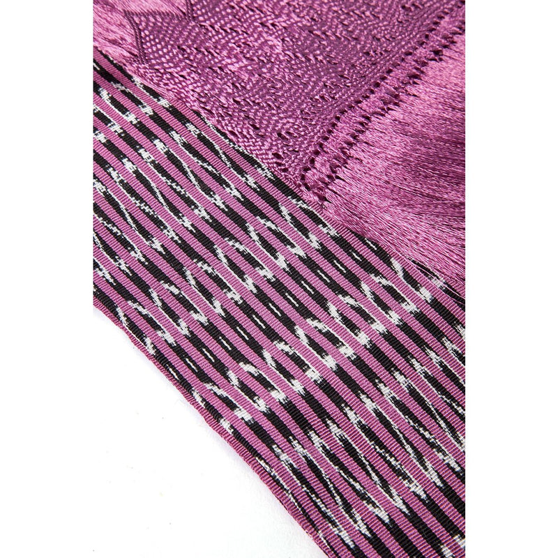 Rebozo Rosado / Textiles Mexican Folk Art Shawl