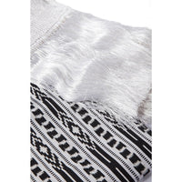 Rebozo Corazones y Rosas / Textiles Mexican Folk Art Shawl