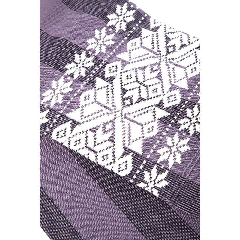 Rebozo Morado y Flores Blancas / Textiles Mexican Folk Art Shawl