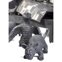 El Sueño de los Amantes / Ceramics Black Clay Mexican Folk Art