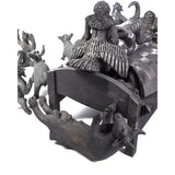 El Sueño de los Amantes / Ceramics Black Clay Mexican Folk Art