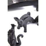 El Sueño de los Amantes / Ceramics Black Clay Mexican Folk Art
