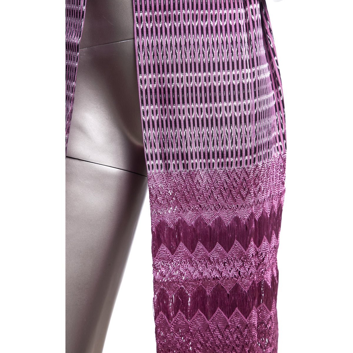 Rebozo Rosado / Textiles Mexican Folk Art Shawl