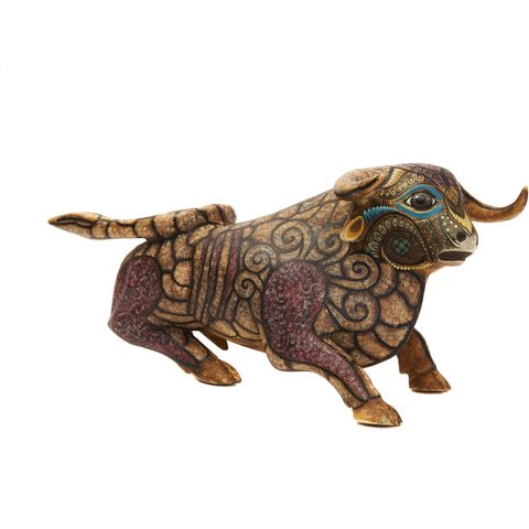 Toro Asombrado - Bull Alebrije - Mexican Folk Art | Cactus Fine Art