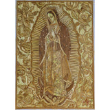 Virgen de Guadalupe - Natural Straw - Mexican Fine Art | Cactus Fine Art