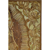 Virgen de Guadalupe - Natural Straw - Mexican Fine Art | Cactus Fine Art