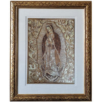 Virgen de Guadalupe - Natural Straw - Mexican Fine Art | Cactus Fine Art