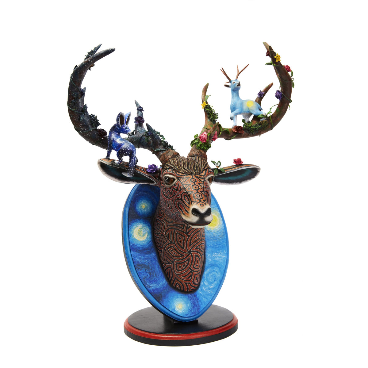 Historia de Venados - Deers Alebrije - Mexican Folk Art | Cactus Fine Art