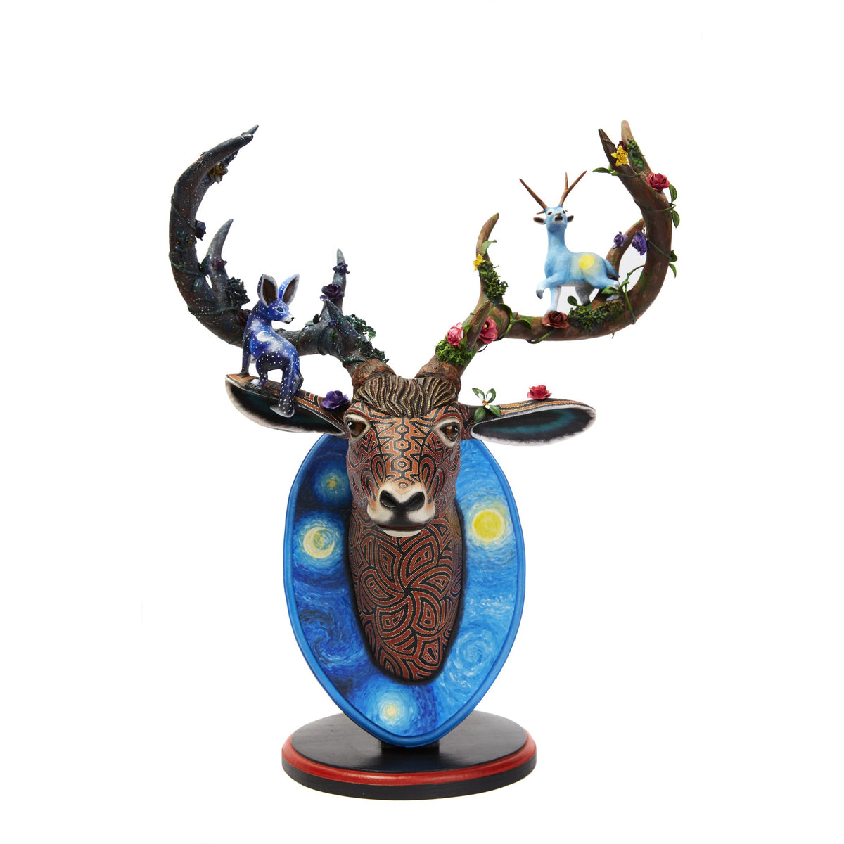 Historia de Venados - Deers Alebrije - Mexican Folk Art | Cactus Fine Art