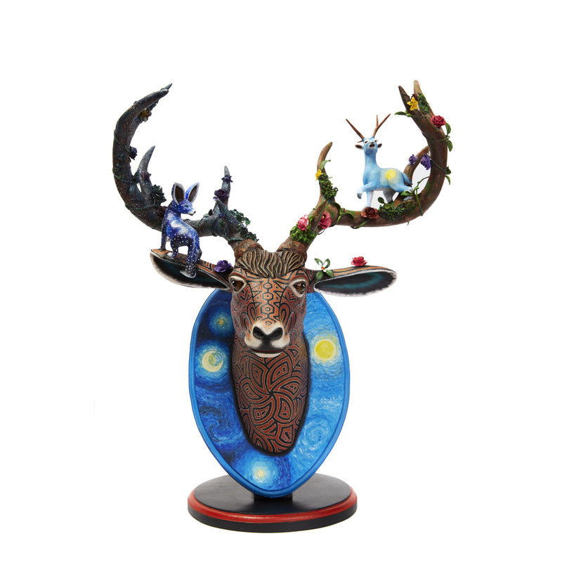 Historia de Venados - Deers Alebrije - Mexican Folk Art | Cactus Fine Art