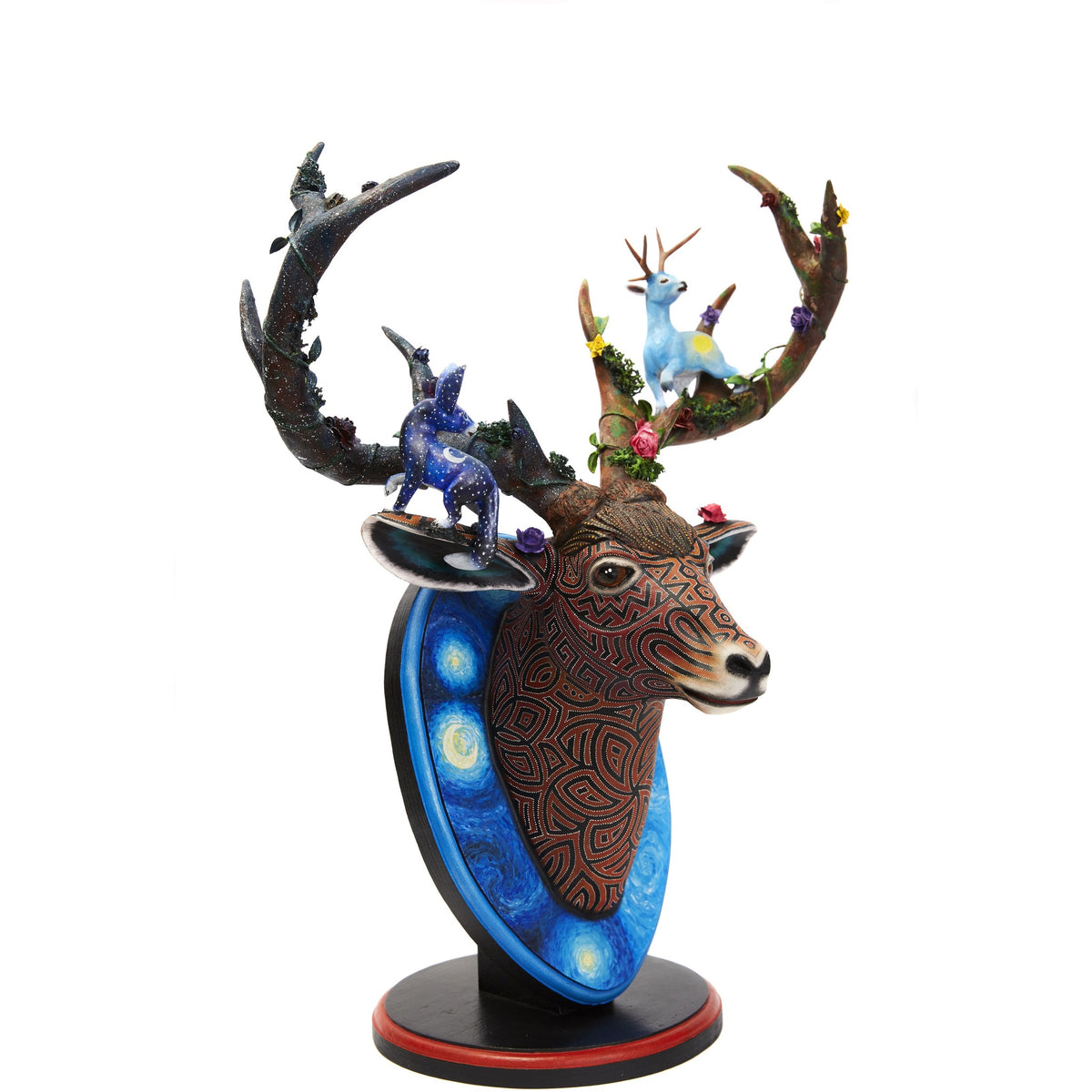 Historia de Venados - Deers Alebrije - Mexican Folk Art | Cactus Fine Art