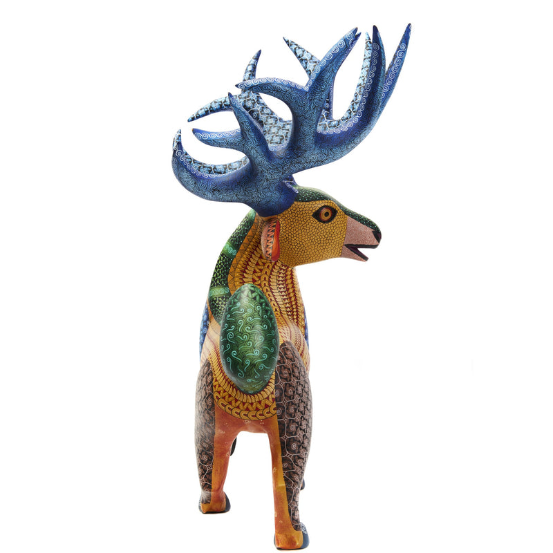 Venado Majestuoso -  Deer Alebrije - Mexican Folk Art | Cactus Fine Art