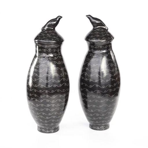 Par de Cantaros / Ceramics Mexican Folk Art