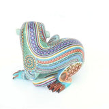 Mono Contento / Woodcarving Alebrije Mexican Folk Art Sculpture