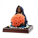 Vendedora de Xempatzuchil / Wax Sculpture Mexican Folk Art