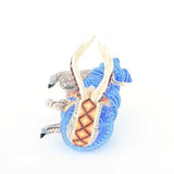 Fusion Caracol-Venado / Woodcarving Alebrije Mexican Folk Art Sculpture