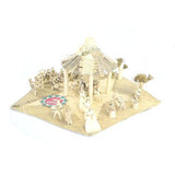 Nacimiento tejido en palma / Vegetable Fibers Mexican Folk Art Sculpture Nativity