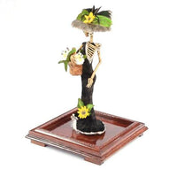 Catrina lista para la Fiesta / Mexican Folk Art Sculpture Featherwork and Ceramics