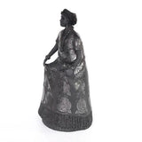 Traje Tehuantepec-Oaxaca / Ceramics Black Clay Mexican Folk Art