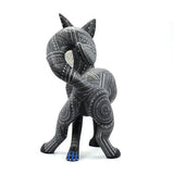 Siberian Husky / Woodcarving Alebrije Mexican Folk Art Sculpture