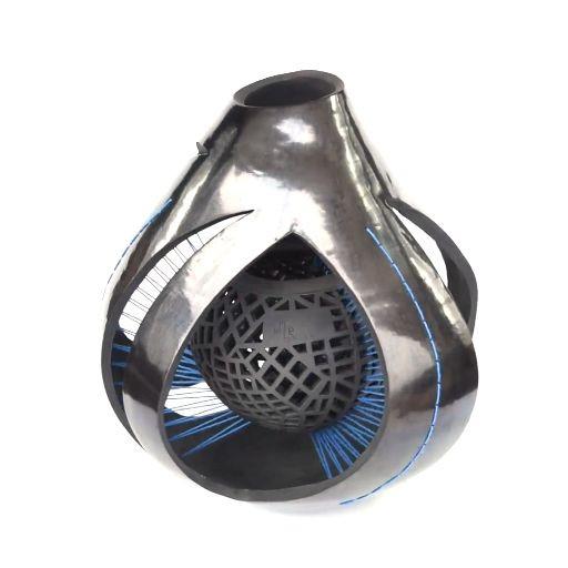 El Feto / Ceramics Black Clay Mexican Folk Art