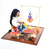 La Artesana / Wax Sculpture Mexican Folk Art
