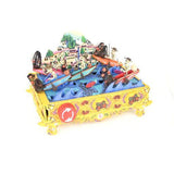 Pescadores en Dia de Muertos / Mexican Mechanical Folk Art Carton Sculpture