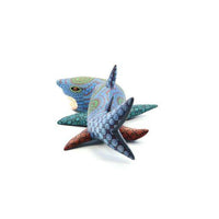 Tiburon Sonrisa / Woodcarving Alebrije Mexican Folk Art Sculpture