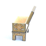 Caja Detallada / Woodcarving Lacquer Mexican Folk Art