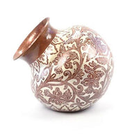Vasija Centro de Mesa / Copper Mexican Folk Art