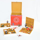 Loteria Mexicana / Woodcarving Mexican Folk Art Sculpture
