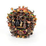 Nacimiento y Dia de Muertos, de principio a fin / Ceramics Mexican Folk Art Clay Nativity