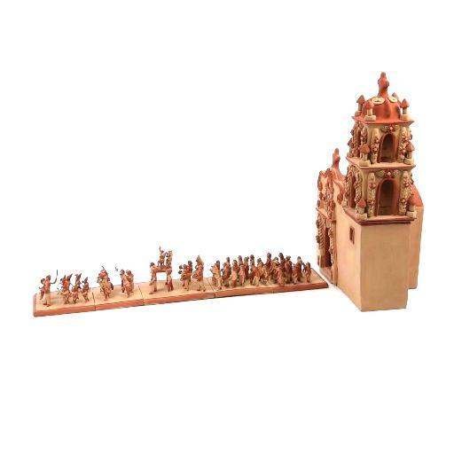 Procesion de mi Pueblo / Ceramics Mexican Folk Art Clay