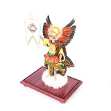 San Miguel Arcangel / Wax Sculpture Mexican Folk Art