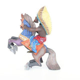 Indio / Woodcarving Mexican Folk Art Sculpture