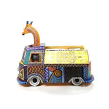 Combi con Animales / Woodcarving Alebrije Mexican Folk Art Sculpture