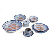 Vajilla Pez / Ceramics Mexican Folk Art Clay