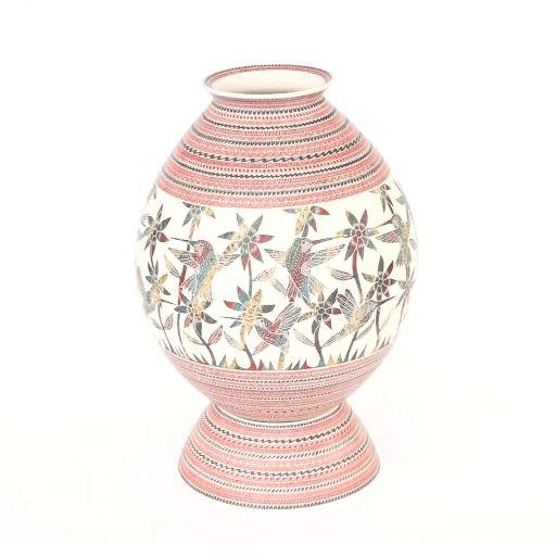 Vasija Multicolor / Ceramics Mexican Folk Art Mata Ortiz