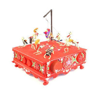Piñata en mi Pueblo / Mexican Mechanical Folk Art Carton Sculpture