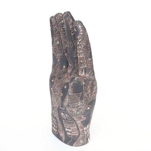 La Mano de Yanhuitlan / Ceramics Mexican Folk Art Clay