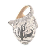 Vasija Serpiente / Ceramics Mexican Folk Art Mata Ortiz