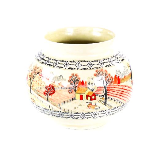 Olla Michoacan / Ceramics Mexican Folk Art Clay