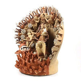 El Bien contra el Mal / Ceramics Mexican Folk Art Clay