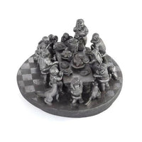 Dia Feliz / Ceramics Black Clay Mexican Folk Art