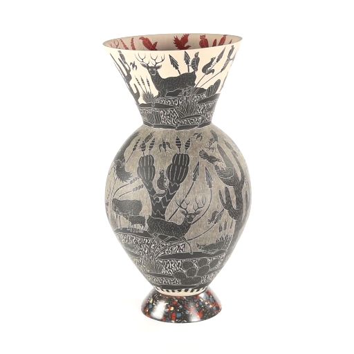 Vasija Colosal / Ceramics Mexican Folk Art Mata Ortiz